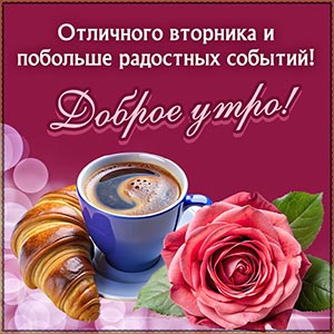 Отличного вторника и побольше радостных событий